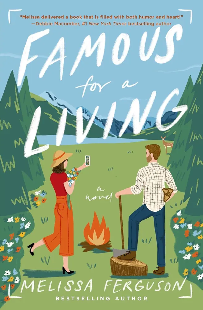 Cover of Famous for a Living by Melissa Ferguson