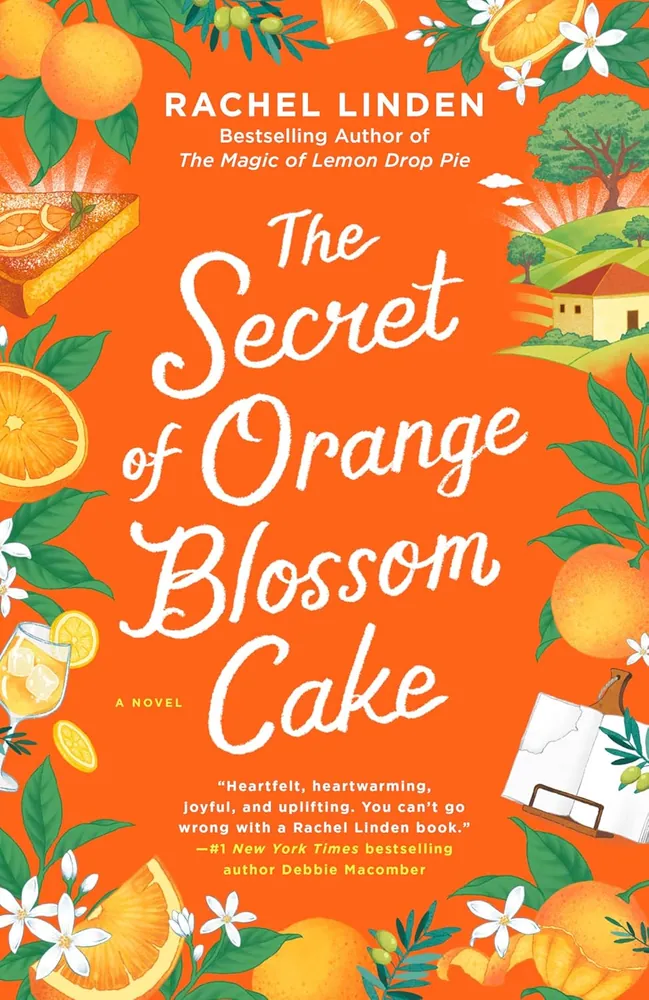 Cover of The Secret of Orange Blossom Cake by Rachel Linden