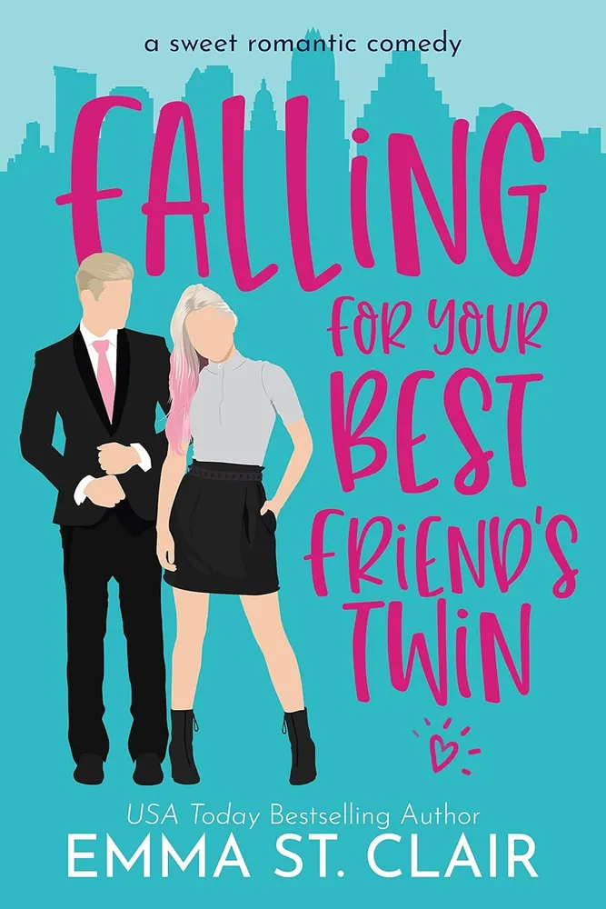 Cover of Falling for Your Best Friend's Twin by Emma St. Clair