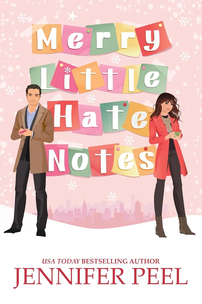 Cover of Merry Little Hate Notes by Jennifer Peel