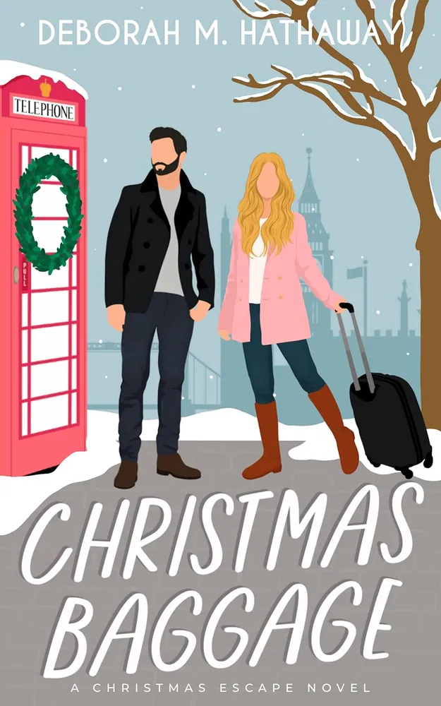 Cover of Christmas Baggage by Deborah M. Hathaway