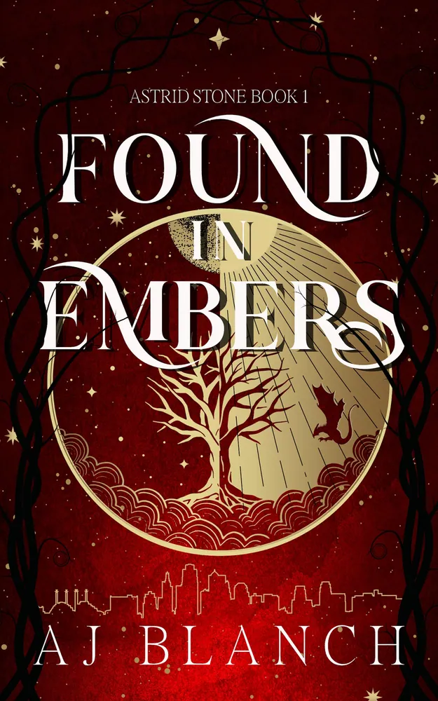 Cover of Found in Embers by AJ Blanch