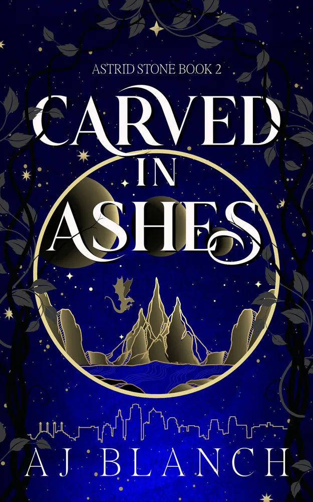 Cover of Carved in Ashes by AJ Blanch