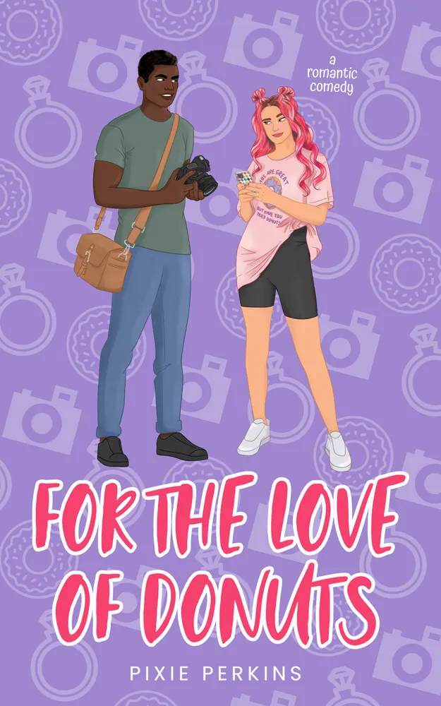 Cover of For the Love of Donuts by Pixie Perkins