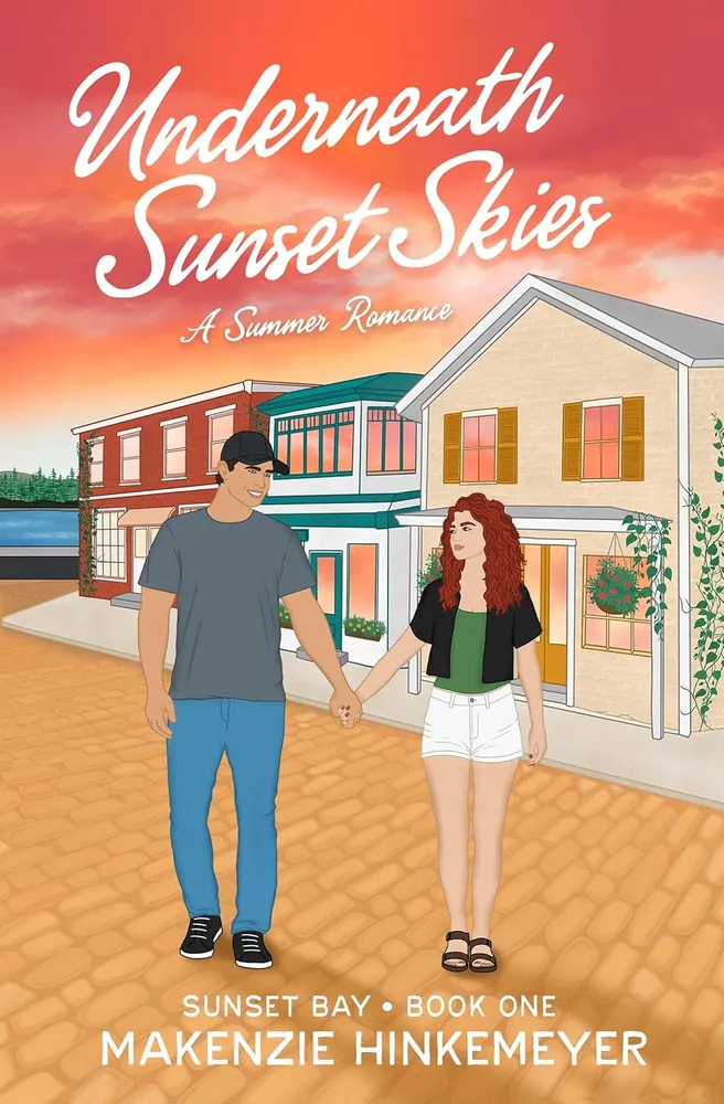 Cover of Underneath Sunset Skies by Makenzie Hinkemeyer