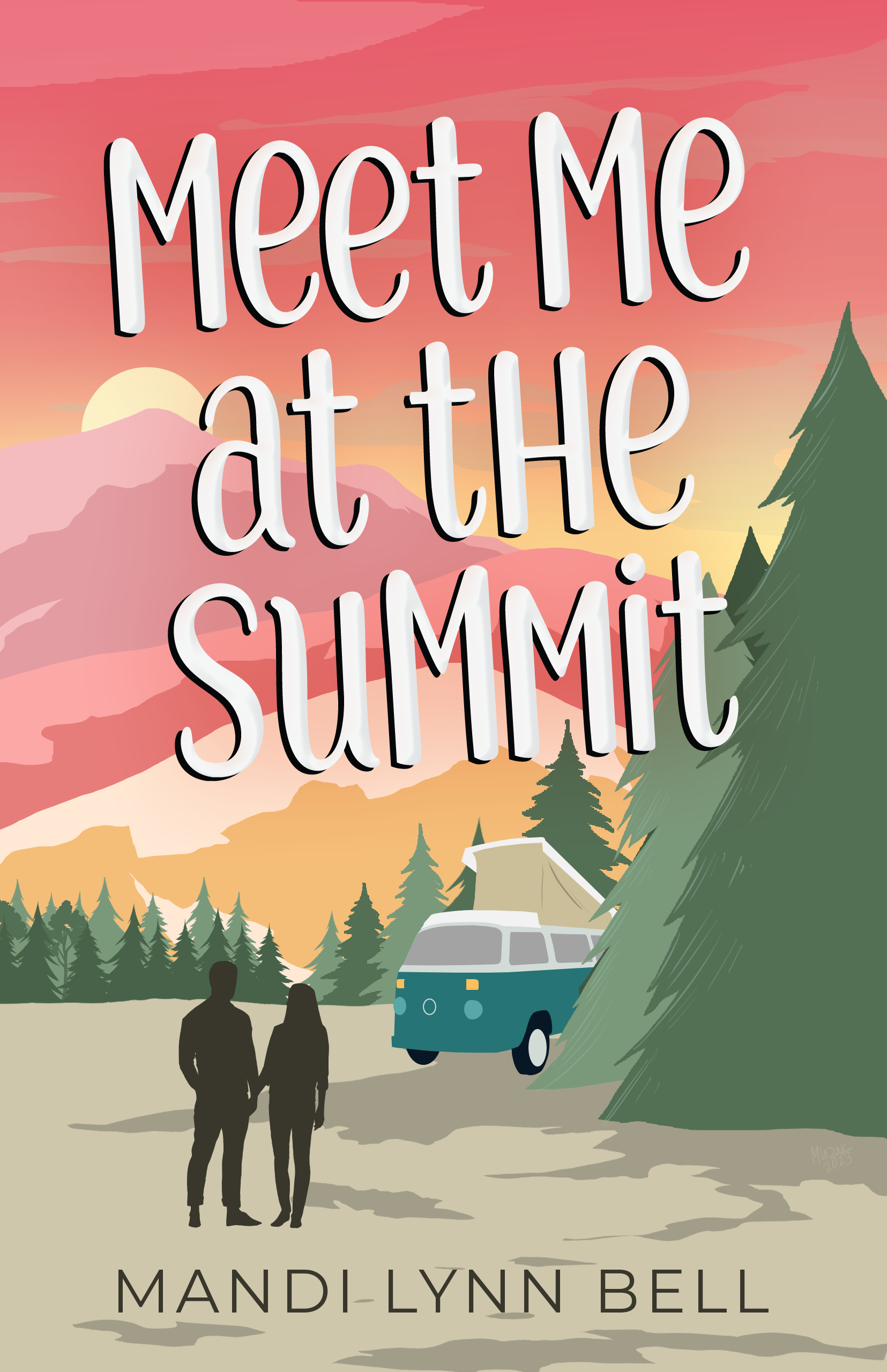 Cover of Meet Me at the Summit by Mandi Lynn Bell