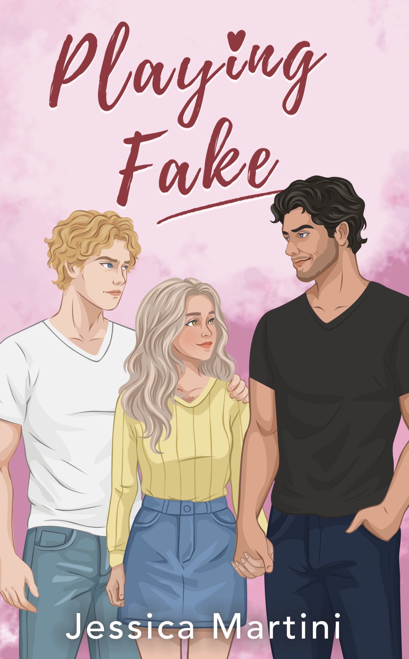 Cover of Playing Fake by Jessica Martini