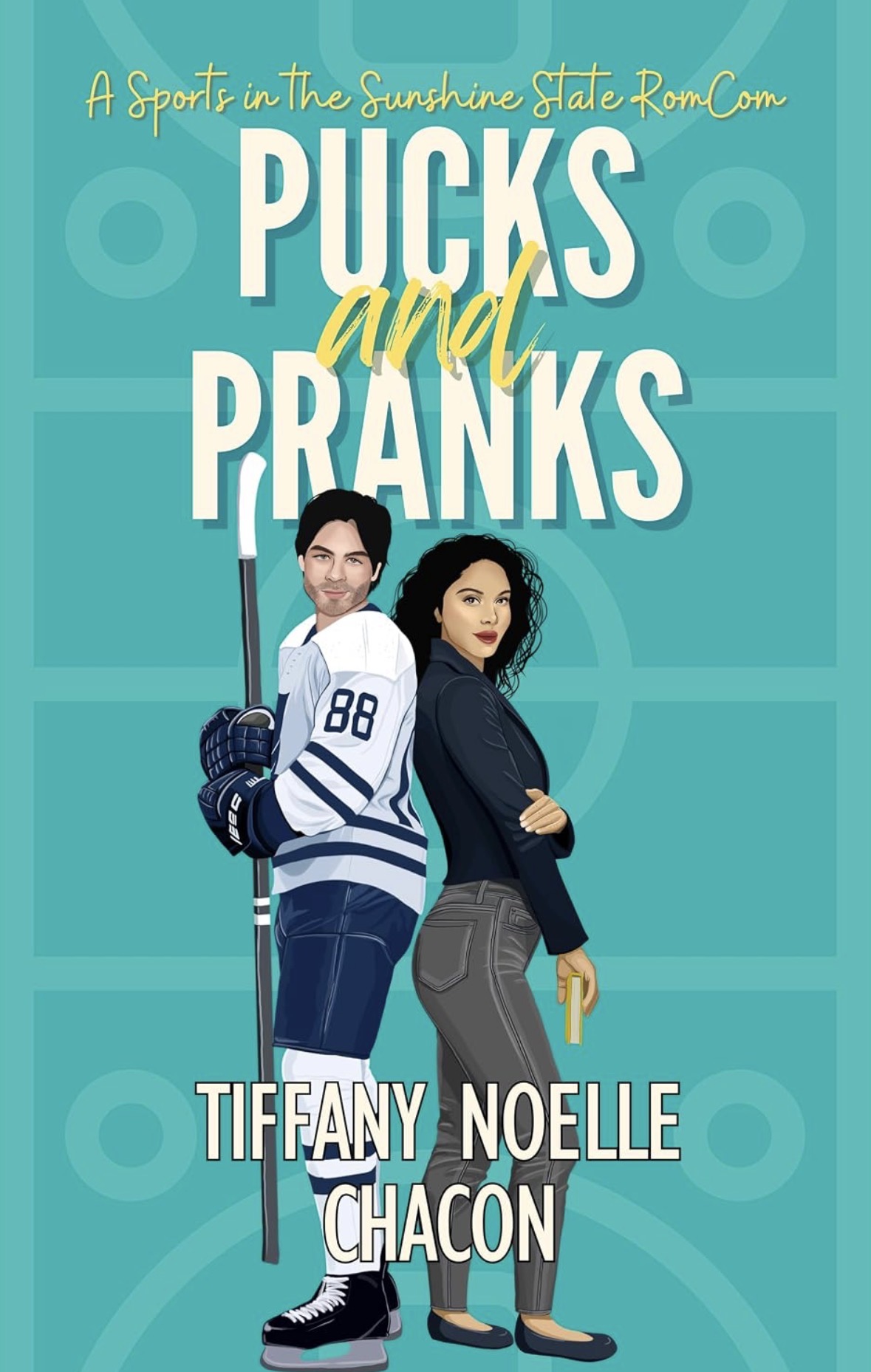Cover of Pucks and Pranks by Tiffany Noelle Chacon